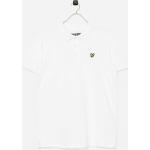 Hvide Klassiske Lyle & Scott Polo shirts til børn i Bomuld på udsalg 