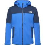 M Diablo Softshell Detachable Hood Sport Sport Jackets Blue The North Face