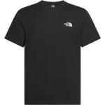 Sorte The North Face T-shirts Størrelse XL 