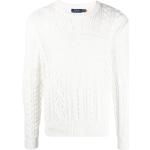 Hvide POLO RALPH LAUREN Sweaters i Mesh Størrelse XL til Herrer 