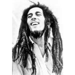 Malerifabrikken - Poster Bob Marley - Sort - 30X40