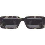 Grå Komono Firkantede solbriller Størrelse XL 