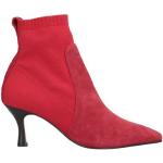 Røde MALIPARMI Læderstøvler i Læder Spool hæle Størrelse 36 til Damer på udsalg 