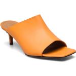 Malonno Mandarin Vacchetta Shoes Mules & Slip-ins Heeled Mules Orange ATP Atelier