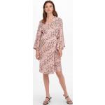 Pinke ONLY Aftenkjoler i Polyester med V-udskæring Med 3/4 ærmer Størrelse XL til Damer på udsalg 
