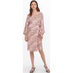 Pinke ONLY Aftenkjoler i Polyester med V-udskæring Med 3/4 ærmer Størrelse XL til Damer på udsalg 