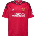 Manchester United 23/24 Home Jersey Kids Sport T-shirts Football Shirts Red Adidas Performance
