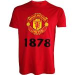 Røde Manchester United FC T-shirts til Drenge fra Amazon 