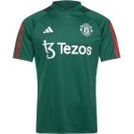 Manchester United Tiro 23 Training Jersey Sport T-shirts Football Shirts Green Adidas Performance
