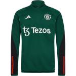 Manchester United Tiro 23 Training Top Sport Sweatshirts & Hoodies Sweatshirts Green Adidas Performance
