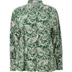Grønne Mango Langærmede skjorter Med lange ærmer Størrelse XL til Damer på udsalg 