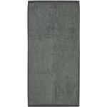 Marc O Polo - Badehåndklæde - 70x140 cm - Antracit og sølv/grå - 100% Bomuld - Luksus håndklæde