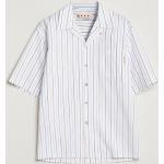 Marni Striped Bowling Shirt Lily White