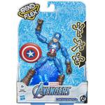 "Marvel Avengers Bend And Flex Captain America Toys Playsets & Action Figures Action Figures Multi/patterned Marvel"