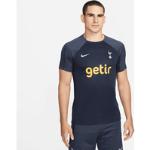 Maskinstrikkede Tottenham Hotspur Strike Nike Dri FIT fodboldtrøje til mænd blå