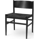 Sorte Mater Bæredygtige Spisebordsstole på udsalg 