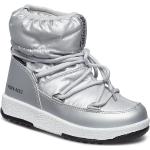 Mb M.boot We Jr Girl Low Nylon Wp Moon Boot Silver