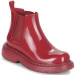 Røde Melissa Damestøvler Hælhøjde 5 - 7 cm Størrelse 37 på udsalg 