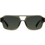 Armygrønne Klassiske Aviator solbriller Størrelse XL til Herrer 