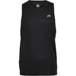 Men Core Running Singlet Sport T-shirts Sleeveless Black Newline