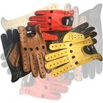 Gule Klassiske Handsker i Nappa Størrelse XL 