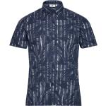 Men's Shirt Ss Tops Shirts Short-sleeved Navy Garcia