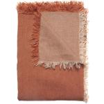 "Merlin Throw Home Textiles Cushions & Blankets Blankets & Throws Orange Himla"