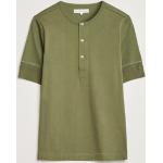 Armygrønne Merz B. Schwanen Økologiske Bæredygtige Kortærmede t-shirts i Bomuld med korte ærmer Størrelse XL til Herrer 