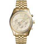 Michael Kors Men's Chronograph Quartz Watch, gold - LEXINGTON