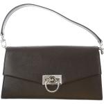 Michael Kors Top Handle Handbag, Black, Leather, 2023