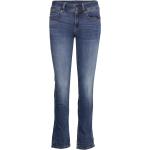 Blå G-Star Midge Straight leg jeans Størrelse XL 