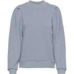Mika Langærmet Sweatshirt Tops Sweatshirts & Hoodies Sweatshirts Blue Minus