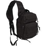 Mil-Tec, United States Assault Pack, One Strap, Small, black, small