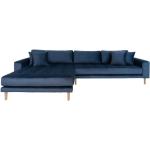 Grå Chaiselong sofaer i Polyester Med Puder på udsalg 
