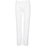Hvide Flared Reiko Højtaljede jeans i Bomuld Størrelse XL til Damer på udsalg 