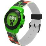 Grønne Minecraft Digital Armbåndsure til Børn 