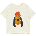 Mini Rodini T-shirt - Bloodhound - Offwhite