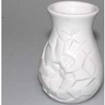 Hvide 10 cm Vaser Mat med Blomstermønster på udsalg 