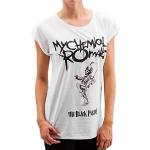 Mister Tee Damen Ladies My Chemical Romace Black Parade Cover Tee T shirts, Weiß, S EU