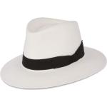 Offwhite Elegant Sommer Panama hatte i Bomuld Størrelse 3 XL 60 cm til Herrer på udsalg 