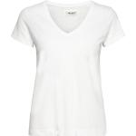 Hvide Mos Mosh Økologiske Kortærmede t-shirts med korte ærmer Størrelse XL 