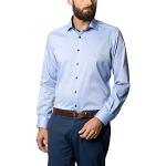 Lyseblå eterna Langærmede skjorter i Bomuld Button down Med lange ærmer Størrelse XL 