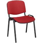 Røde Spisebordsstole 4 stk 