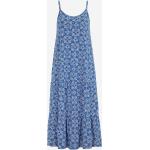 Blå Midi Økologiske Bæredygtige Sommer Aftenkjoler i Jersey Størrelse XL til Damer på udsalg 