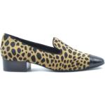 GIUSEPPE ZANOTTI Loafers Størrelse 36.5 med Leopard til Damer på udsalg 