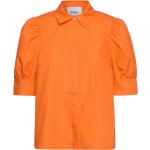 Orange minus Kortærmede skjorter med korte ærmer Størrelse XL til Damer på udsalg 