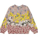 Beige Molo Sweatshirts i Bomuld Størrelse 152 med Blomstermønster til Piger fra Kids-world.dk på udsalg 