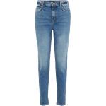 Blå Pieces Økologiske Bæredygtige Mom jeans i Bomuld Størrelse XL til Damer 