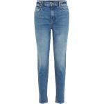 Blå Pieces Økologiske Bæredygtige Mom jeans i Bomuld Størrelse XL til Damer 