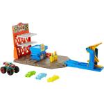 Monster Trucks Blast Station Playset Toys Toy Cars & Vehicles Vehicle Garages Multi/patterned Hot Wheels